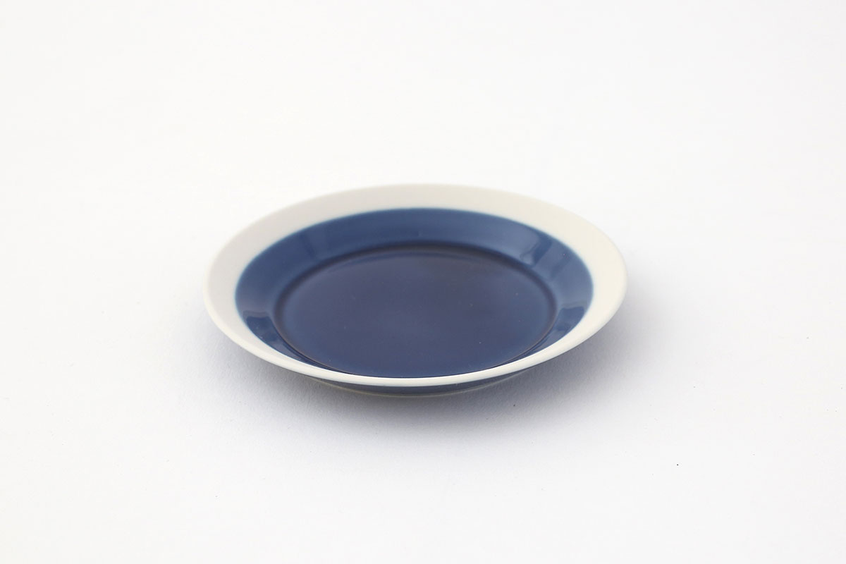 【木村硝子店×イイホシユミコ】Dishes 110plate(ink blue)【yumiko iihoshi ディシィーズ bowl 日本製 磁器 皿 洋食器 ギフト】